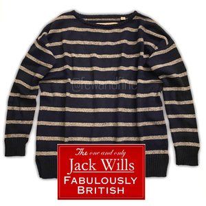 Jack Wills Pullover Sweater EXCELLENT Runs Big